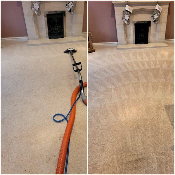 Steam carpets cleaning in Appleton Warrington Cheshire